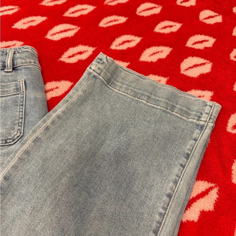 Flying Monkey 90’s vintage super high rise flare jeans EUC sz 31 - Picture 11 of 14